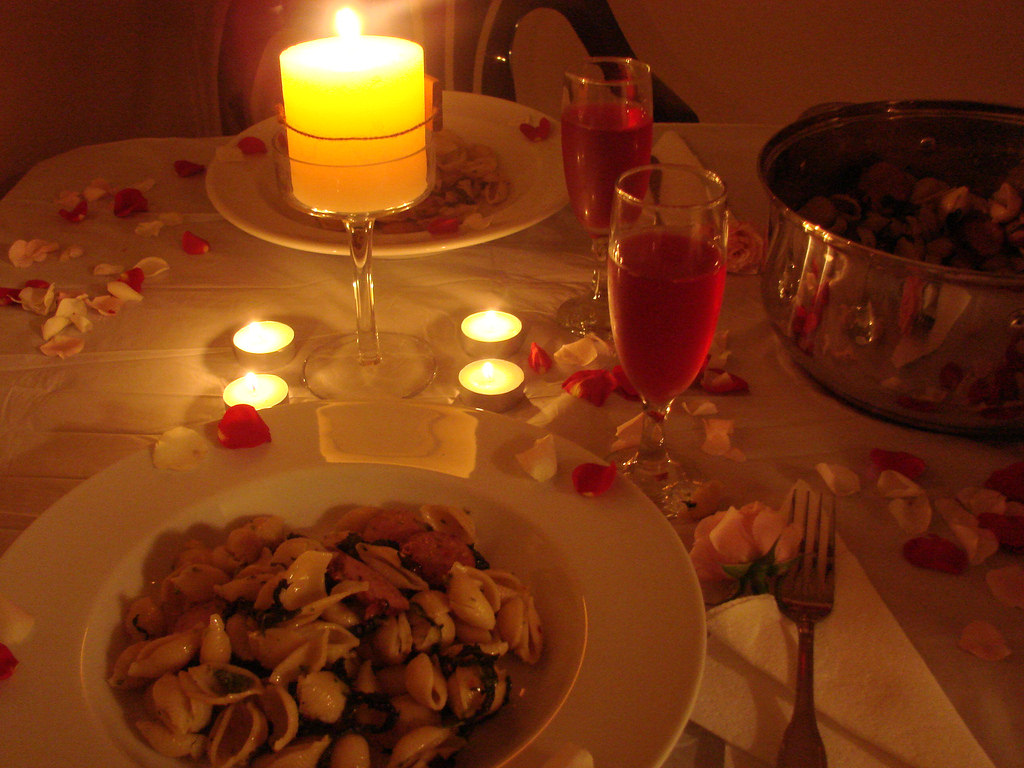romantisk middag