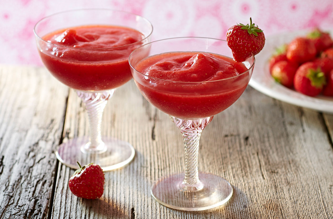 Frozen strawberry daiquiri